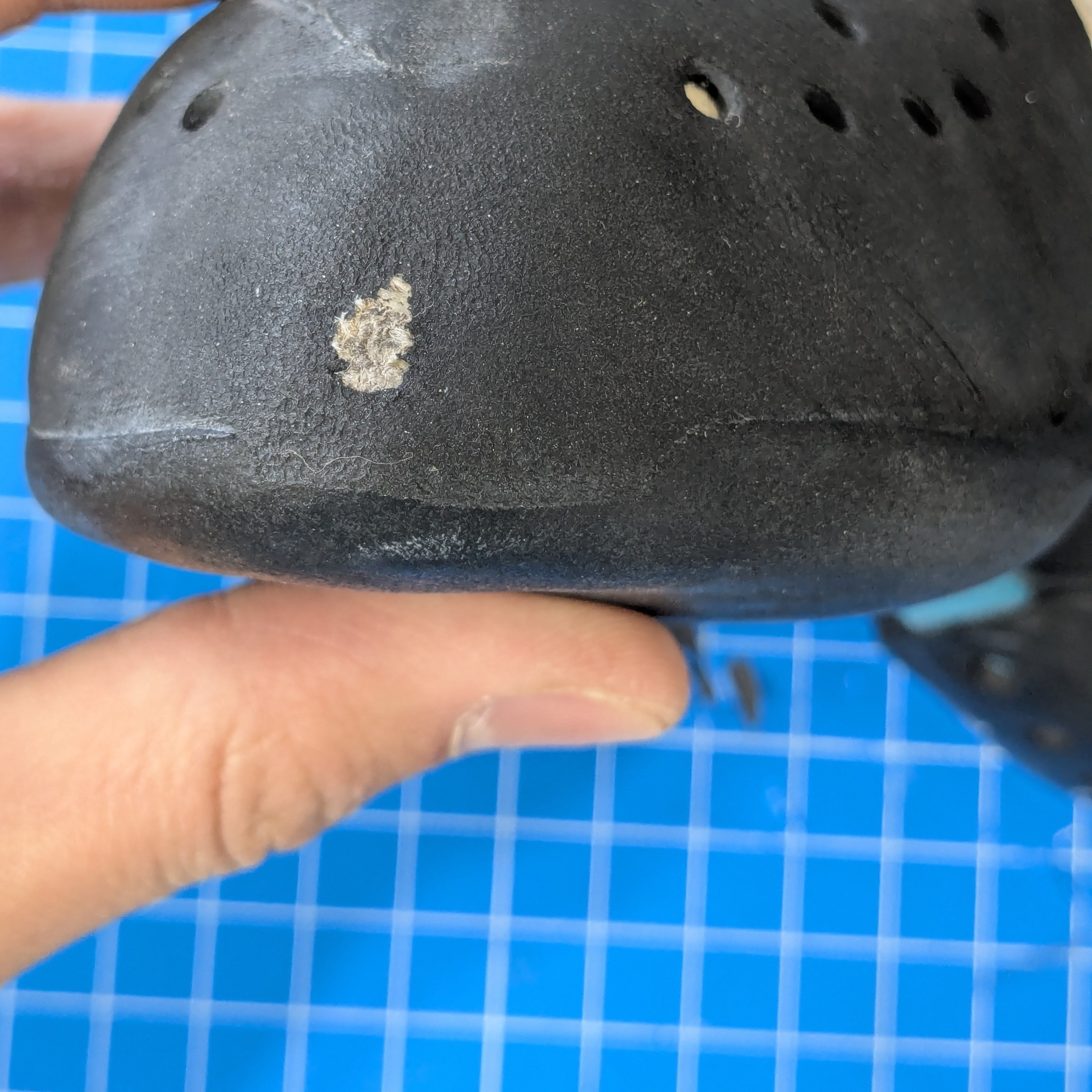 Ok condition toe — front